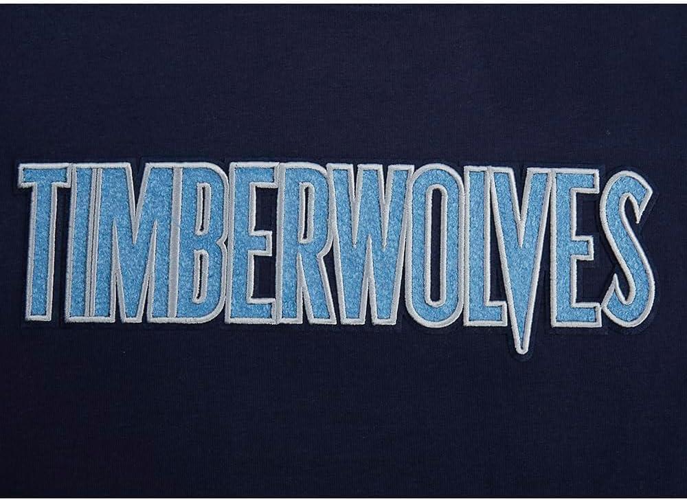 image:imagePro Standard NBA Boys Big Boys NBA Minnesota Timberwolves Classic Player Cotton Short Sleeve TeeMidnight Navy