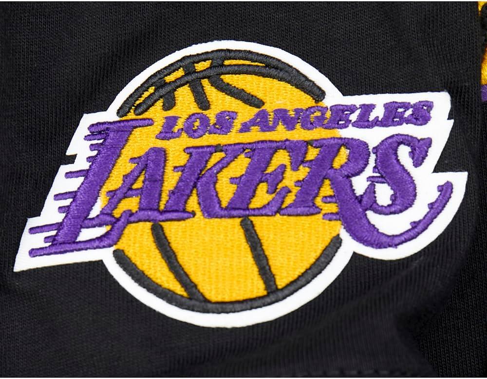 image:imagePro Standard NBA Boys Big Boys NBA Retro Classics Cotton Taping TeeBlackPurple