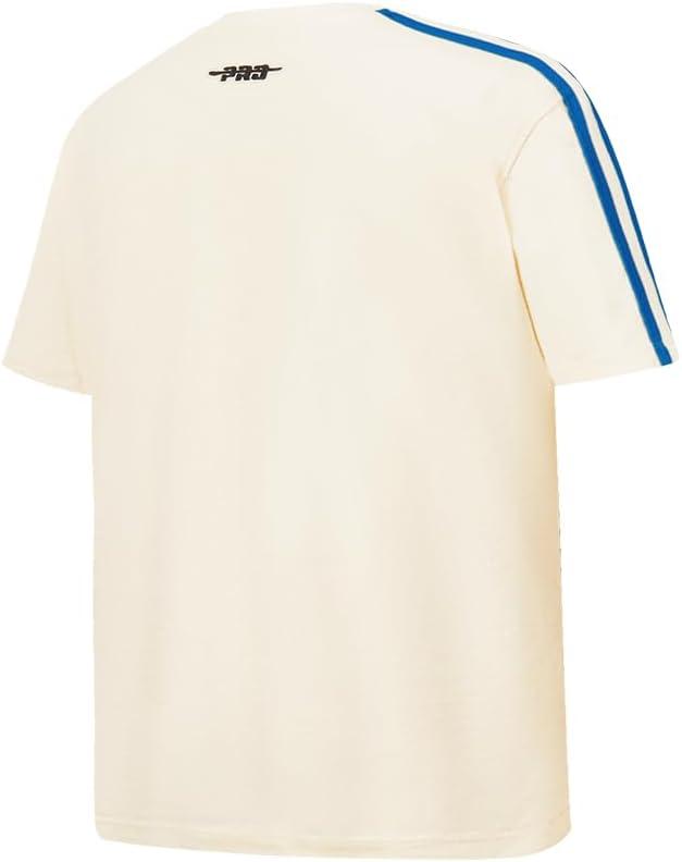image:imagePro Standard NBA Boys Big Boys NBA Retro Classics Cotton Taping TeeEggshellRoyal Blue