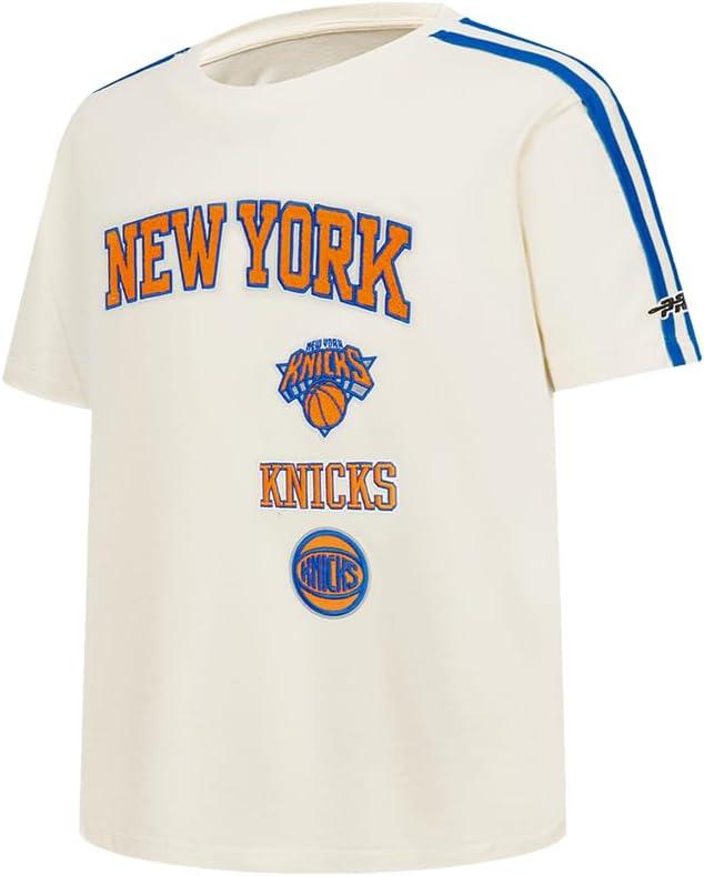 image:imagePro Standard NBA Boys Big Boys NBA Retro Classics Cotton Taping TeeEggshellRoyal Blue
