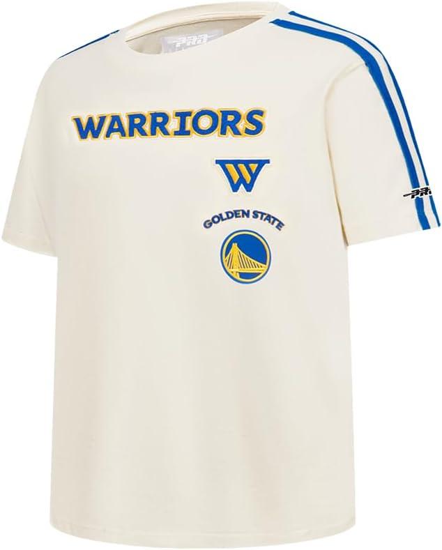 image:imagePro Standard NBA Boys Big Boys NBA Retro Classics Cotton Taping TeeEggshellRoyal Blue