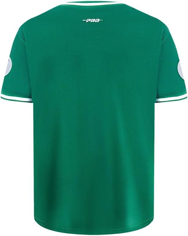 image:imagePro Standard NBA Boys Big Boys NBA Retro Classics Cotton Taping TeeKelly Green