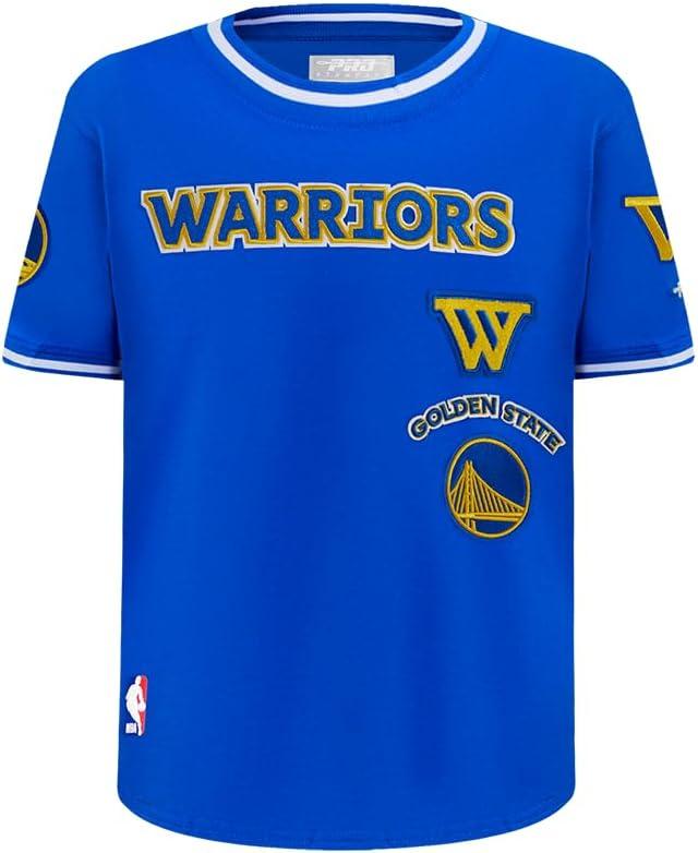 image:imagePro Standard NBA Boys Big Boys NBA Retro Classics Cotton Taping TeeRoyal Blue