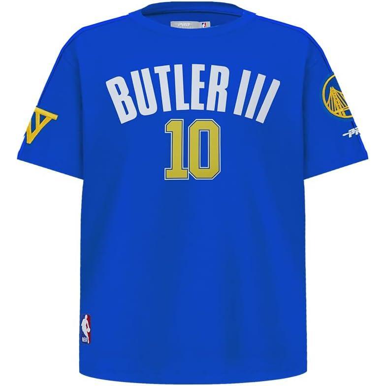 image:imagePro Standard Big Kids Golden State Warriors Classic PNN Cotton Short Sleeve TeeRoyal Blue