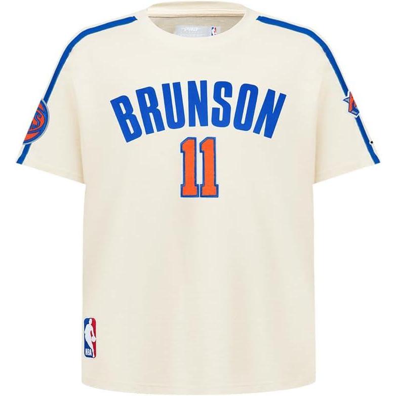 image:imagePro Standard Big Kids New York Knicks Classic PNN Cotton Short Sleeve TeeEggshellRoyal Blue