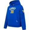 Pro Standard Big Boys NBA Golden State Warriors Stephen Curry #30 Classic Player Pull Over Hoodie Royal Blue L
