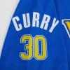 Pro Standard Big Boys NBA Golden State Warriors Stephen Curry #30 Classic Player Short Sleeve Tee Royal Blue XL