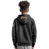 Pro Standard Big Boys NBA Los Angeles Lakers Lebron James #23 Classic Player Pull Over Hoodie Black M