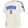Pro Standard Big Kids New York Knicks Classic PNN Cotton Short Sleeve Tee(Eggshell/Royal Blue)
