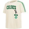 Pro Standard NBA Boys Big Boys NBA Retro Classics Cotton Taping Tee(Eggshell/ Kelly Green)