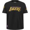 Pro Standard Big Kids Los Angeles Lakers Classic PNN Cotton Short Sleeve Tee(Black)