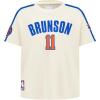 Pro Standard Big Kids New York Knicks Classic PNN Cotton Short Sleeve Tee(Eggshell/Royal Blue)