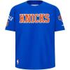 Pro Standard Big Kids New York Knicks Classic PNN Cotton Short Sleeve Tee(Royal Blue)