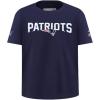 Pro Standard Little Boys NFL New England Patriots Classic Chenille Short Sleeve Tee Midnight Navy
