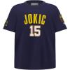 Pro Standard NBA Boys Big Boys NBA Denver Nuggets Classic Player Cotton Taping Tee(Midnight Navy)