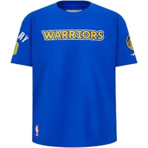 Pro Standard Big Boys NBA Golden State Warriors Stephen Curry #30 Classic Player Short Sleeve Tee Royal Blue XL