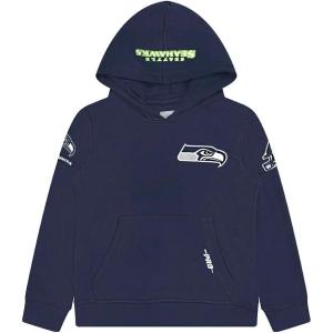 Pro Standard Little Boys NFL Seattle Seahawks Classic Chenille Pull Over Hoodie