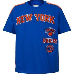 Pro Standard NBA Boys Big Boys NBA Retro Classics Cotton Taping Tee(Royal Blue/Orange)