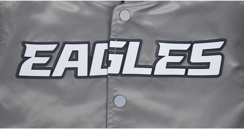image:imagePro Standard Little Boys NFL Classic Chenille Satin JacketGray
