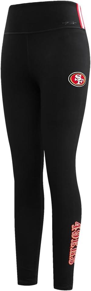 image:imagePro Standard Womens NFL San Francisco 49ers Classic Chenille Legging Black M
