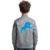 Pro Standard Little Boys NFL Classic Chenille Satin Jacket(Gray)