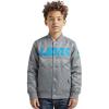 Pro Standard Little Boys NFL Classic Chenille Satin Jacket(Gray)