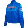 Pro Standard womens Pro Standard Womens Nhl Classic Chenille Satin Jacket