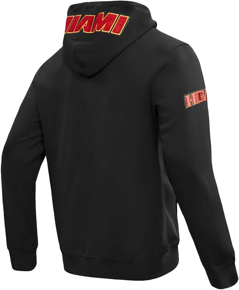 image:imagePro Standard NBA mens Mens Nba Miami Heat Classic Chenille Full Zip Hoodie