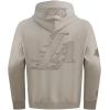 Pro Standard NBA mens Mens Nba Los Angeles Lakers Neutrals Player Fleece Pull Over Hoodie(Taupe)
