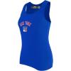 Pro Standard NHL Womens Pro Standard Womens NHL Classic Chenille Cotton Tank Top(Royal Blue)