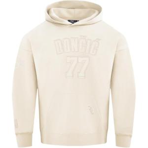 Pro Standard NBA mens Mens Nba Los Angeles Lakers Neutrals Player Fleece Pull Over Hoodie(Eggshell)