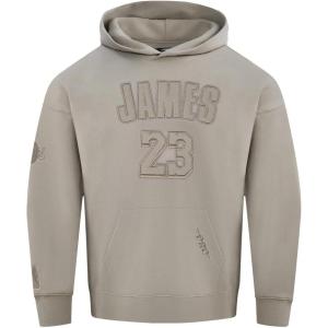 Pro Standard NBA mens Mens Nba Los Angeles Lakers Neutrals Player Fleece Pull Over Hoodie(Taupe)