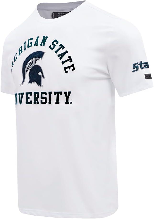 image:imagePro Standard Mens Pro Standard Mens College Classic Chenille Short Sleeve TeeWhite