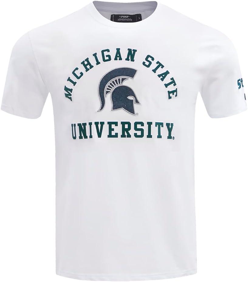 image:imagePro Standard Mens Pro Standard Mens College Classic Chenille Short Sleeve TeeWhite