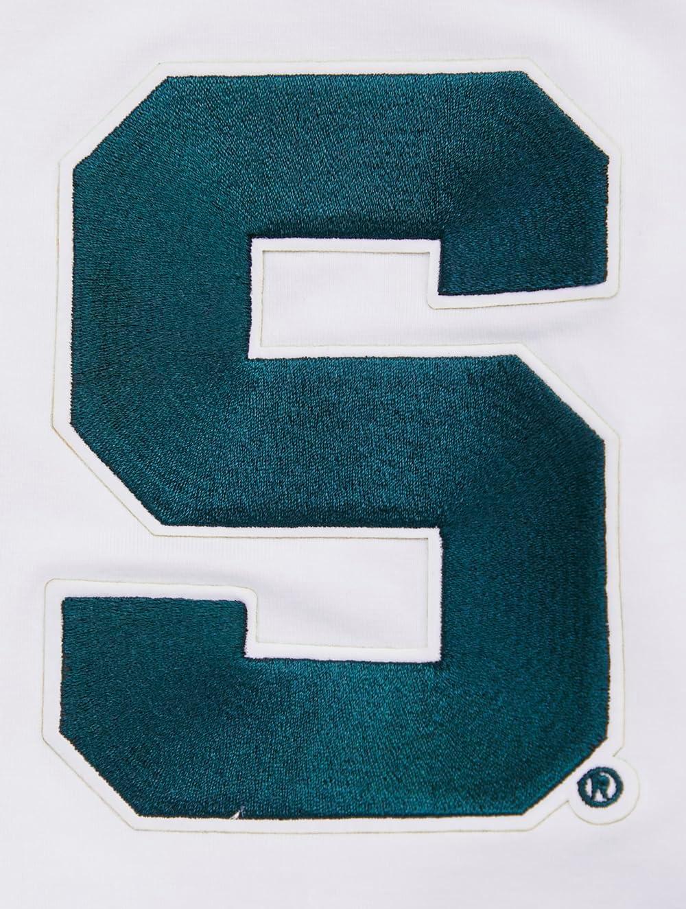 image:imagePro Standard Mens Pro Standard Mens College Classic Chenille Short Sleeve TeeWhite