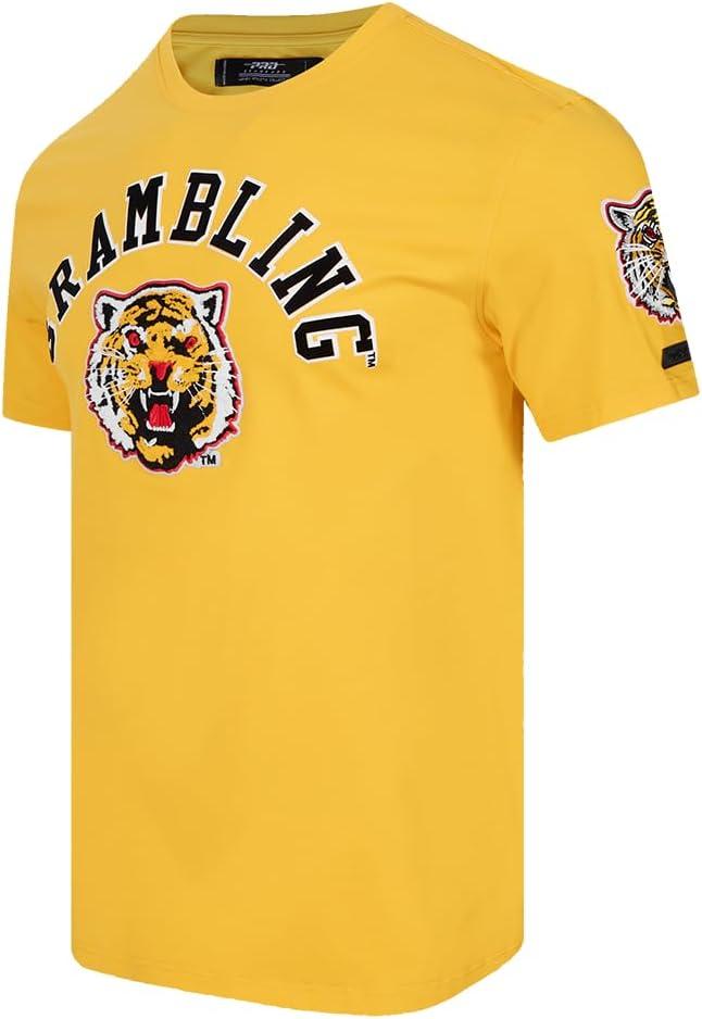 image:imagePro Standard Mens Pro Standard Mens College Classic Chenille Short Sleeve TeeYellow