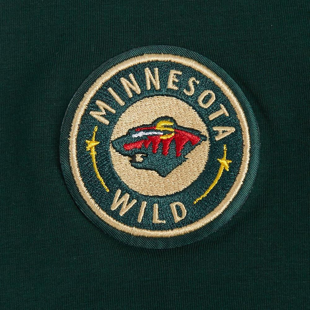image:imagePro Standard NHL Womens Pro Standard Womens NHL Classic Chenille Short Sleeve Slim Fit TeeForest Green