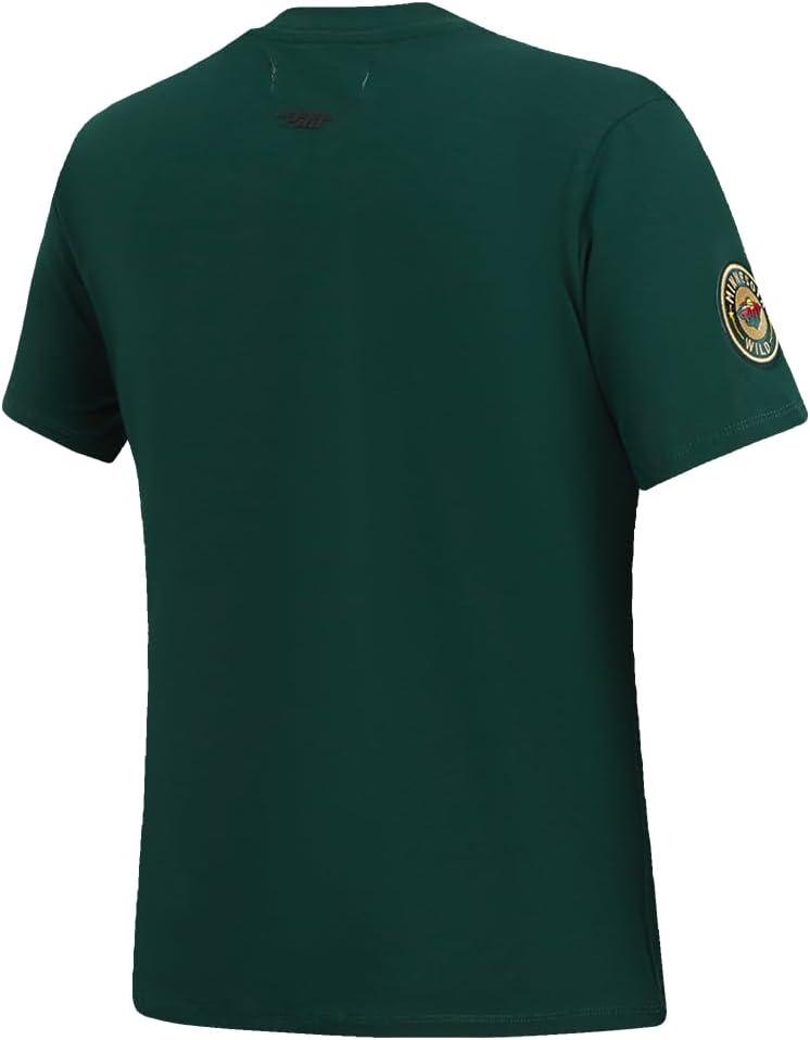 image:imagePro Standard NHL Womens Pro Standard Womens NHL Classic Chenille Short Sleeve Slim Fit TeeForest Green