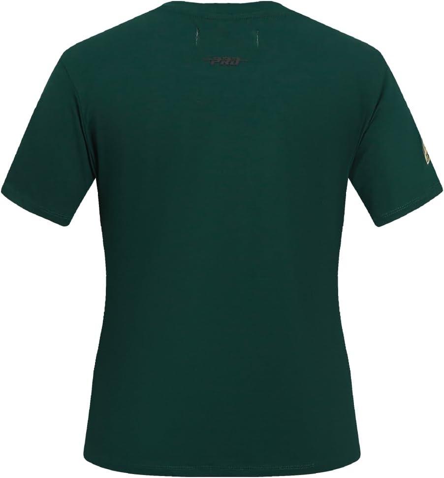 image:imagePro Standard NHL Womens Pro Standard Womens NHL Classic Chenille Short Sleeve Slim Fit TeeForest Green