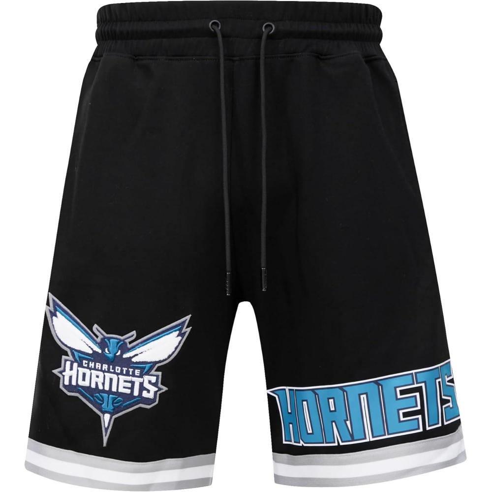 image:imagePro Standard Mens NBA Classic Chenille Cotton Double Knit Athletic ShortBlack