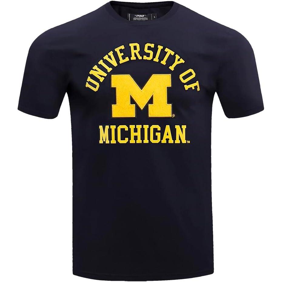 image:imagePro Standard Mens Pro Standard Mens College Classic Chenille Short Sleeve TeeMidnight Navy