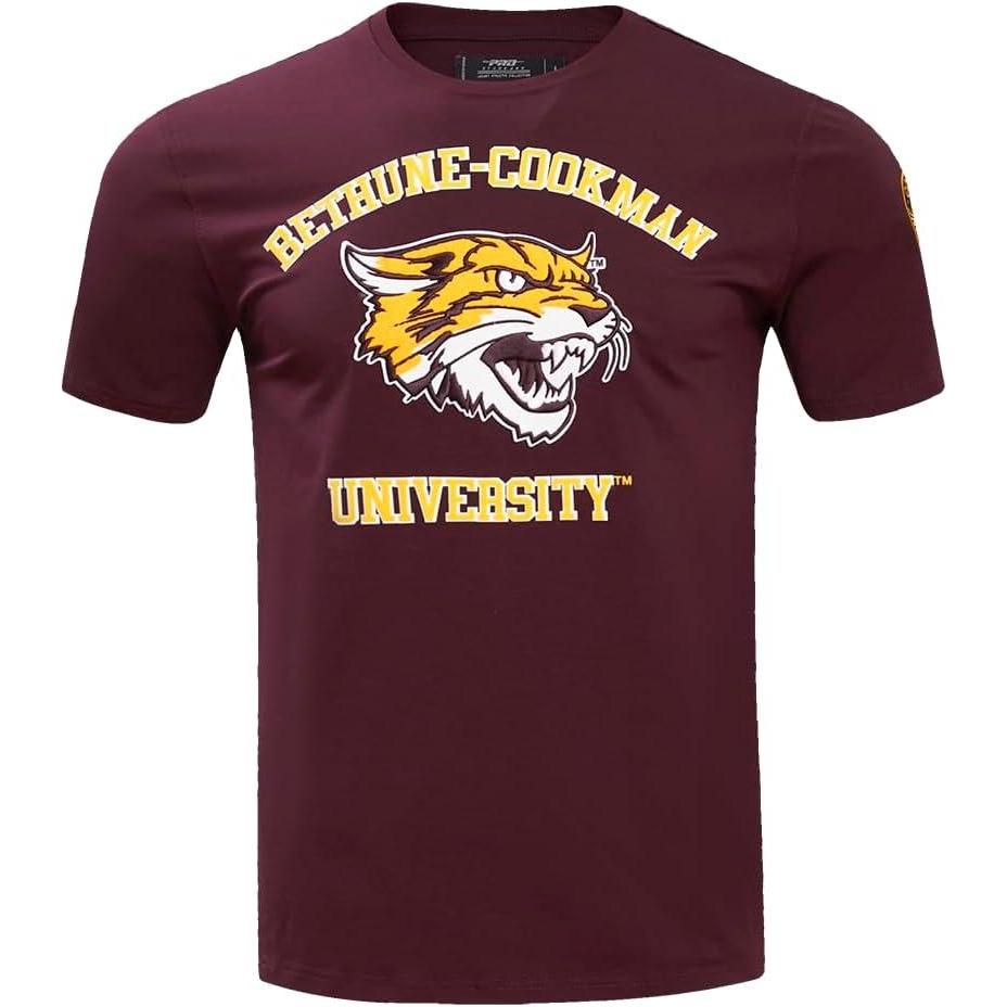 image:imagePro Standard Mens Pro Standard Mens College Classic Chenille Short Sleeve TeeWine