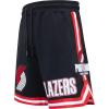 Pro Standard Mens NBA Classic Chenille Cotton Double Knit Athletic Short(Black)