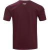 Pro Standard Mens Pro Standard Mens College Classic Chenille Short Sleeve Tee(Wine)