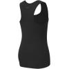Pro Standard NHL Womens Womens NHL Classic Chenille Cotton Single Jersey Tank Top(Black)