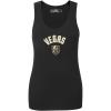 Pro Standard NHL Womens Womens NHL Classic Chenille Cotton Single Jersey Tank Top(Black)
