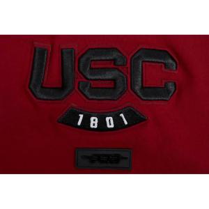 Pro Standard Mens Pro Standard Mens College Classic Chenille Short Sleeve Tee(Cardinal Red)