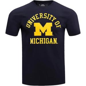 Pro Standard Mens Pro Standard Mens College Classic Chenille Short Sleeve Tee(Midnight Navy)
