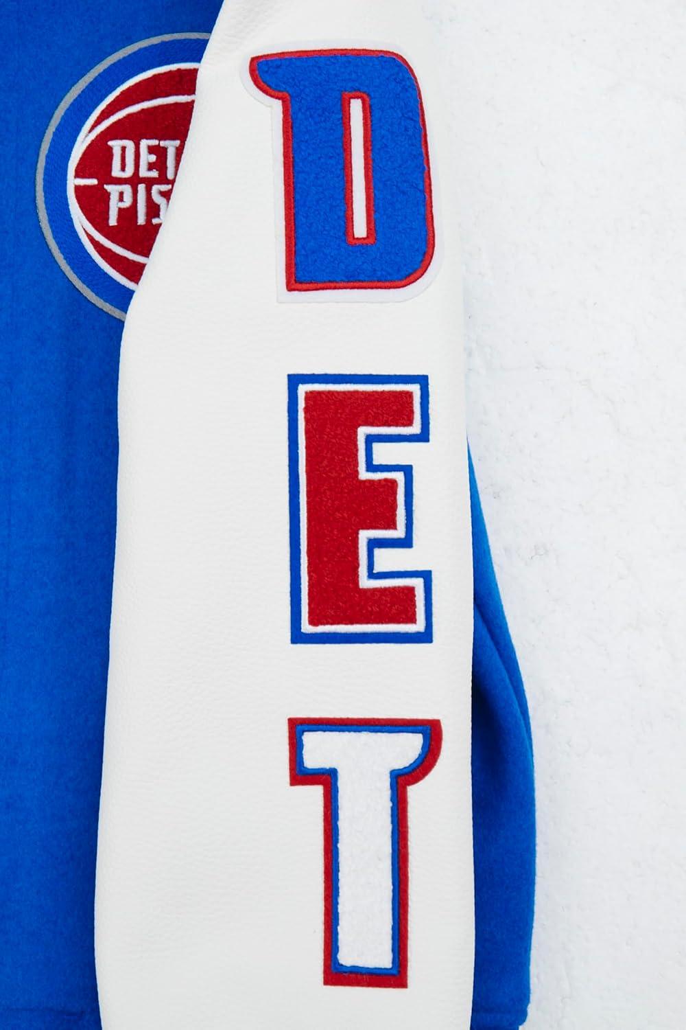 image:imagePro Standard NBA boys Pro Standard Big Boys Nba Classic Chenille Wool Varsity JacketRoyal BlueWhite