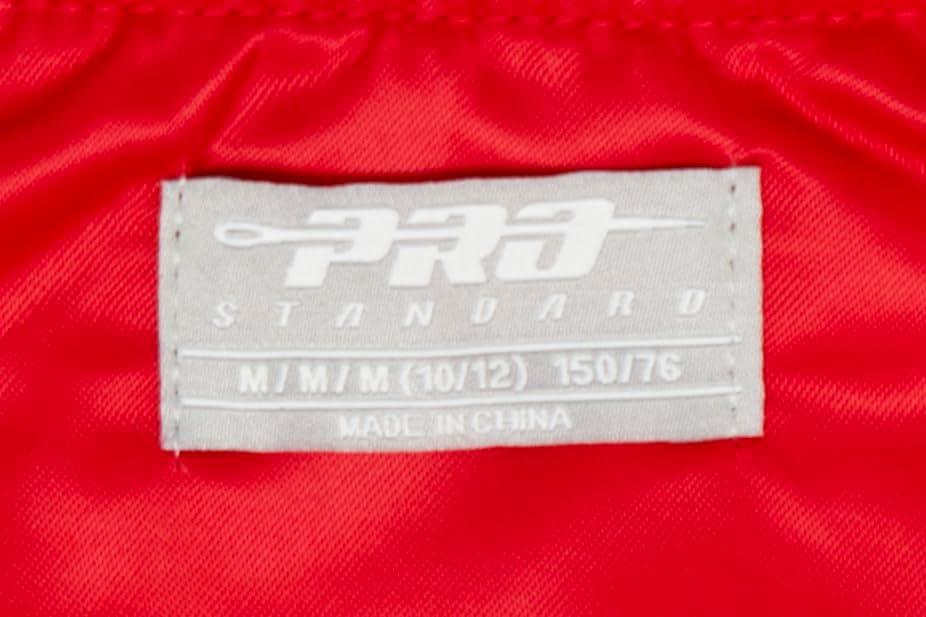image:imagePro Standard NBA boys Pro Standard Big Boys Nba Classic Chenille Satin JacketRed